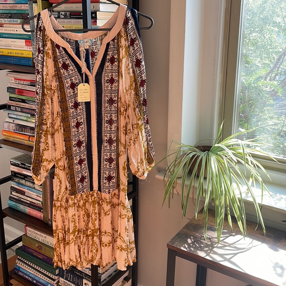 Boutique Cold Shoulder Dress